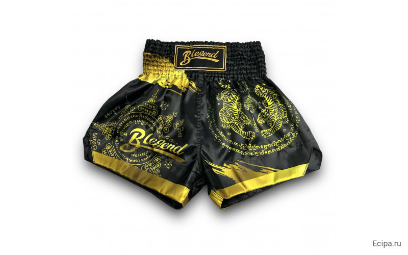 Шорты для бокса Blegend black/gold S