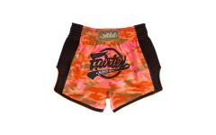 Шорты для бокса Fairtex BS1711 (камуфляж-оранжевый) S Шорты для бокса Fairtex BS1711 (камуфляж-оранжевый) S
