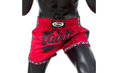 Шорты для бокса Fairtex BS1703 (красный-черный) 2XL Шорты для бокса Fairtex BS1703 (красный-черный) 2XL